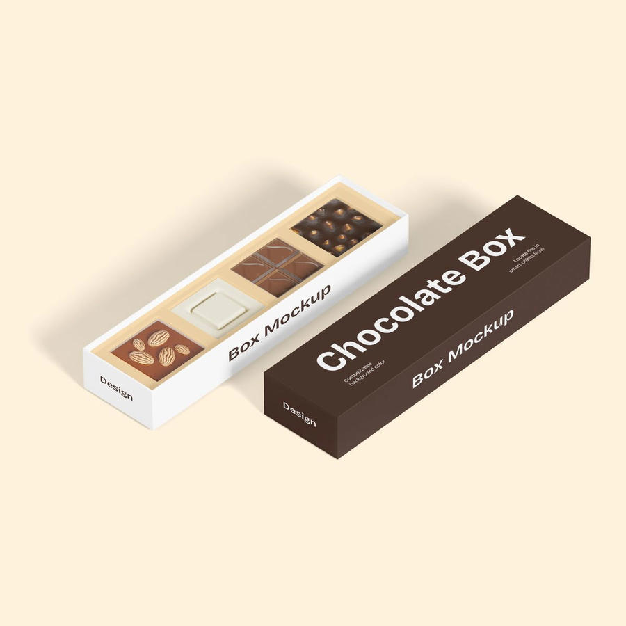 巧克力盒样机