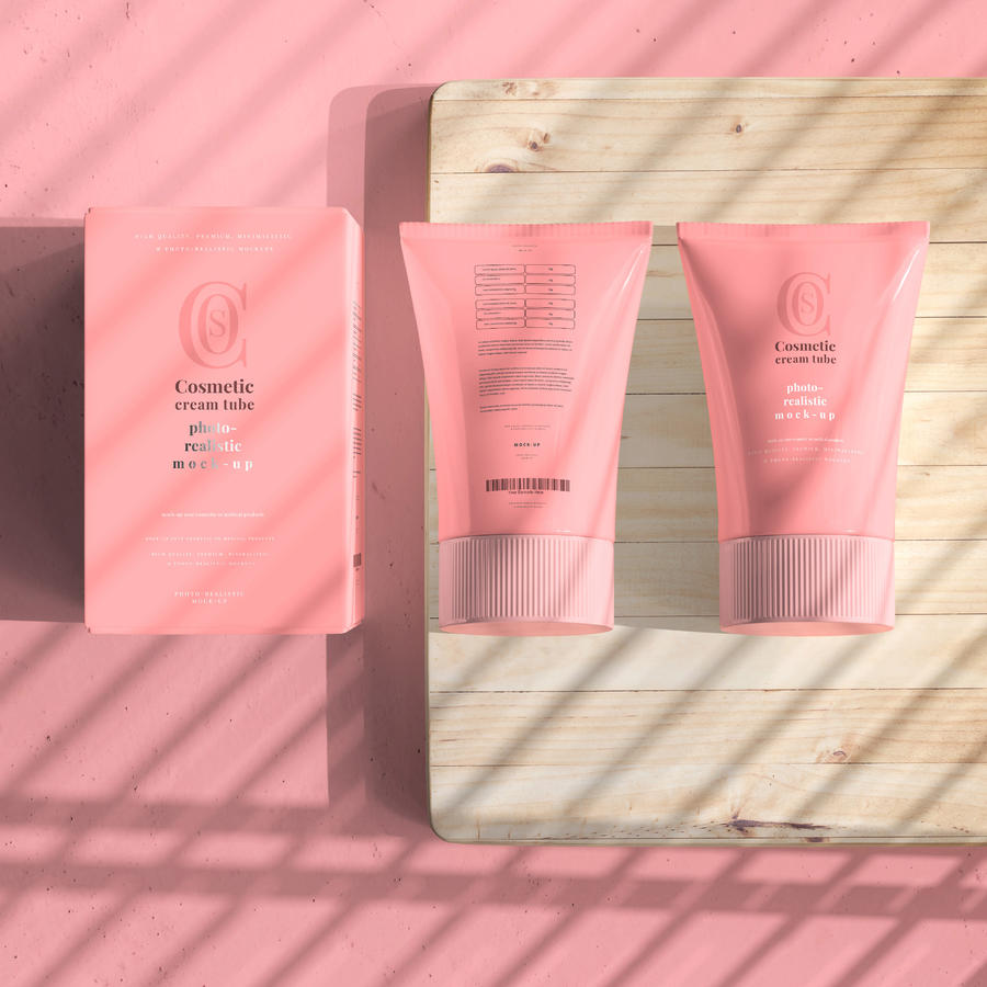 护肤品包装样机