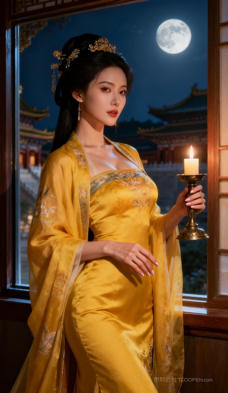 汉服古风妩媚性感美女美艳少女大胸