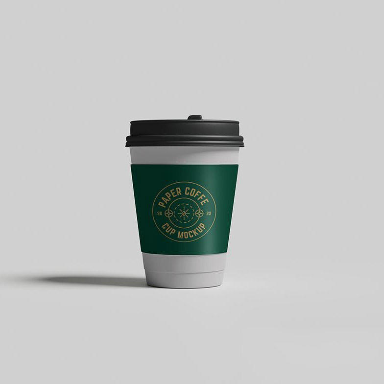 咖啡纸杯包装样机
