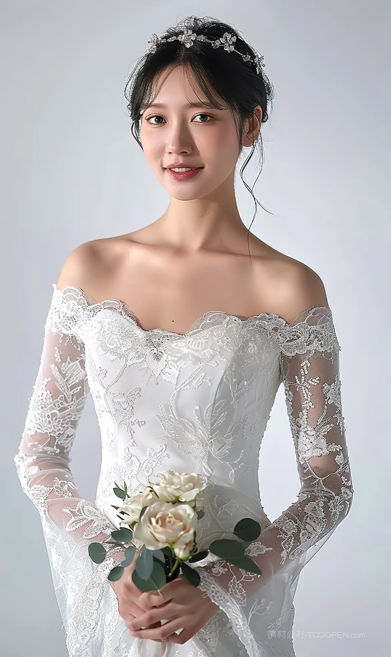 清纯优美少女美女美容盛装时尚魅力彩妆