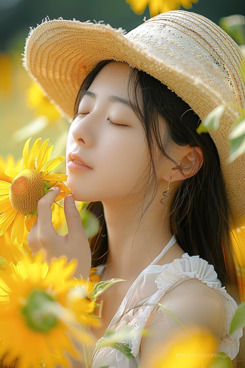 年轻高清美女青春时尚清纯女性优美