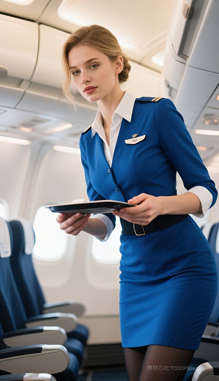 迷人欧美性感丝袜短裙模特美女长腿