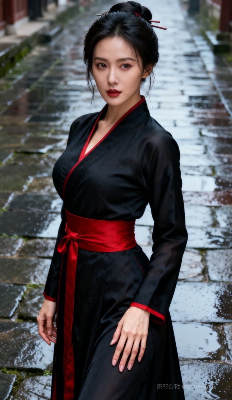 美女少女古风性感汉服国风大胸妩媚美艳