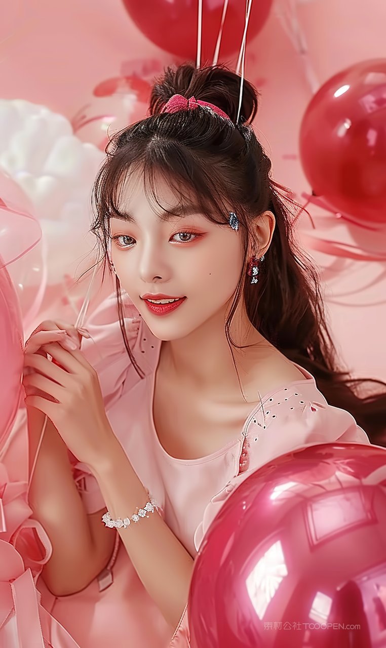 时尚高雅美容青春美女彩妆女性魅力