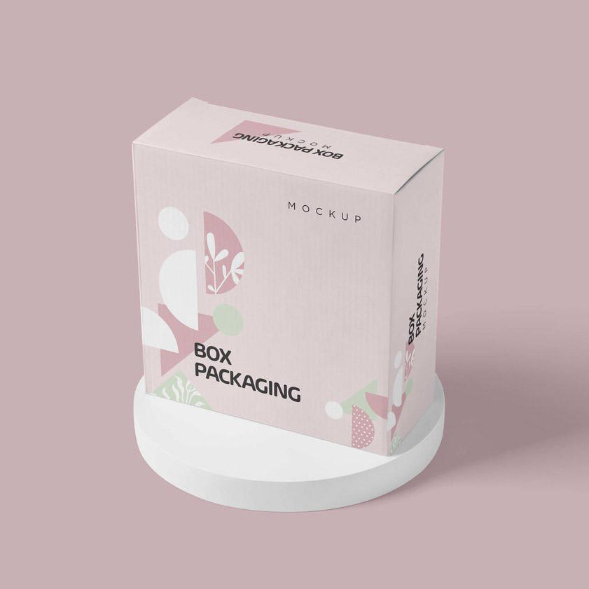 产品包装纸盒样机