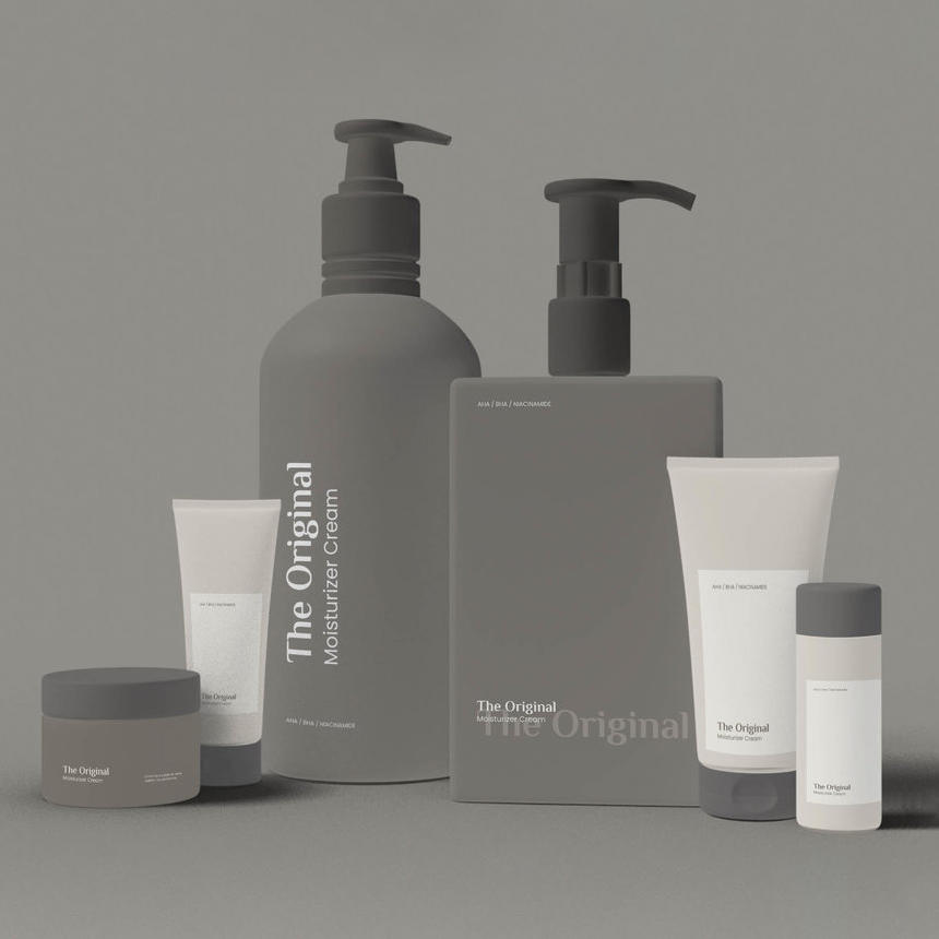 化妆品套装样机