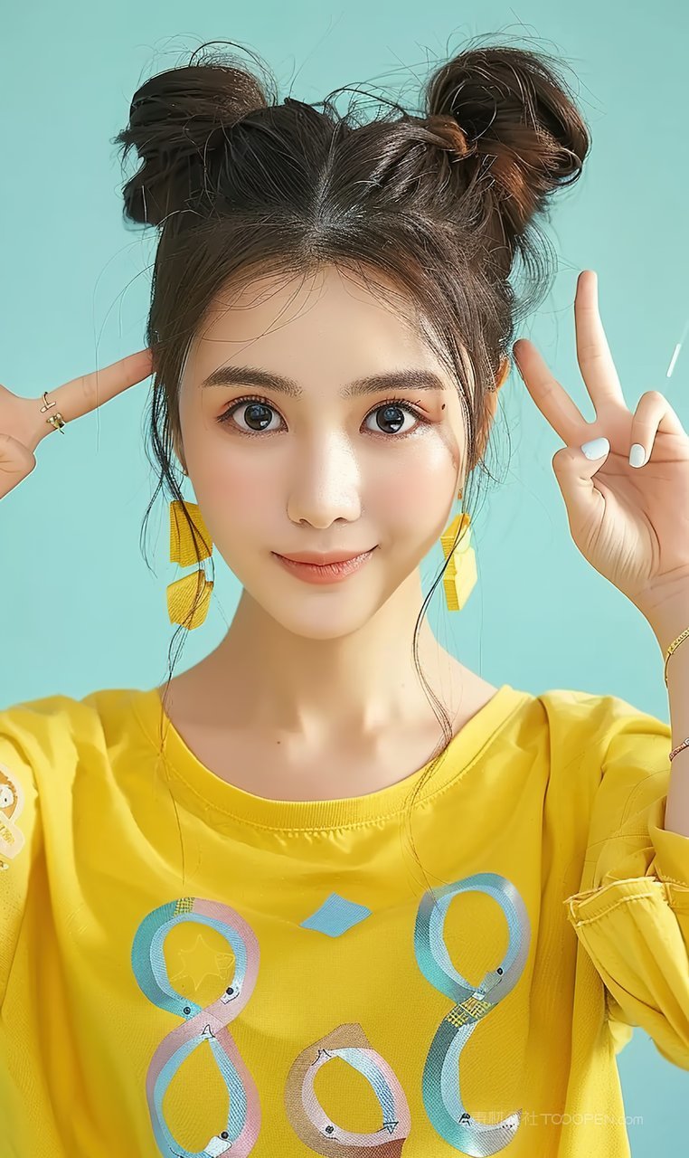 青春高清时尚美女美白魅力清纯