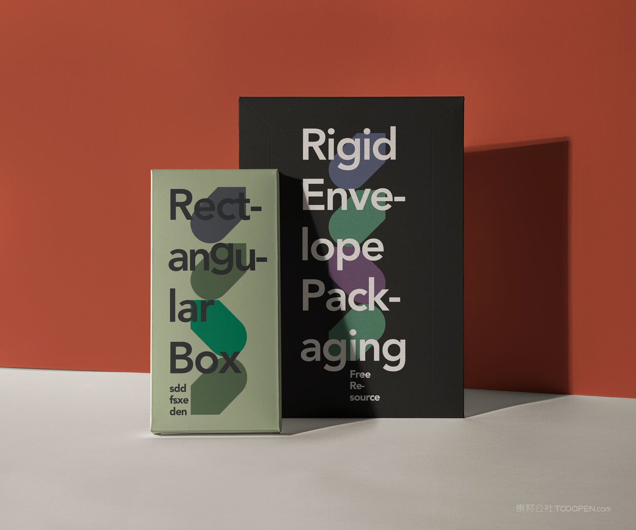 盒子样机效果图展示