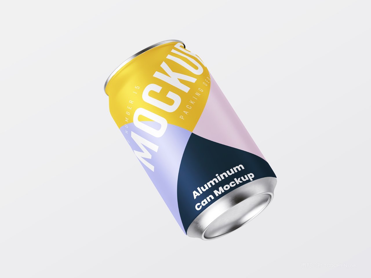 酒水饮料易拉罐样机psd