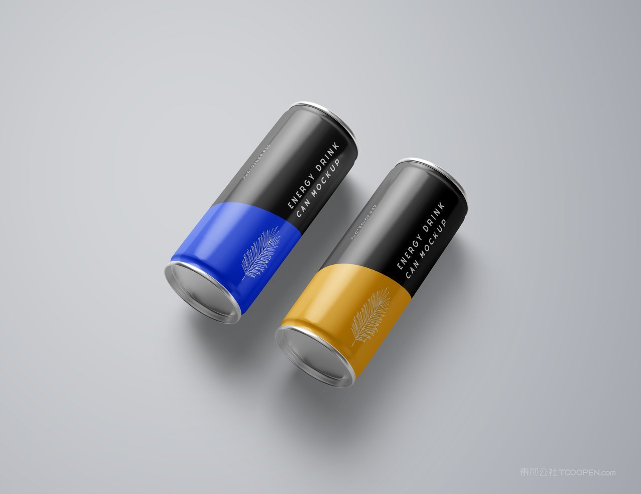 酒瓶饮料易拉罐样机psd