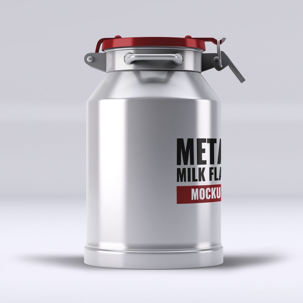 金属奶瓶样机
