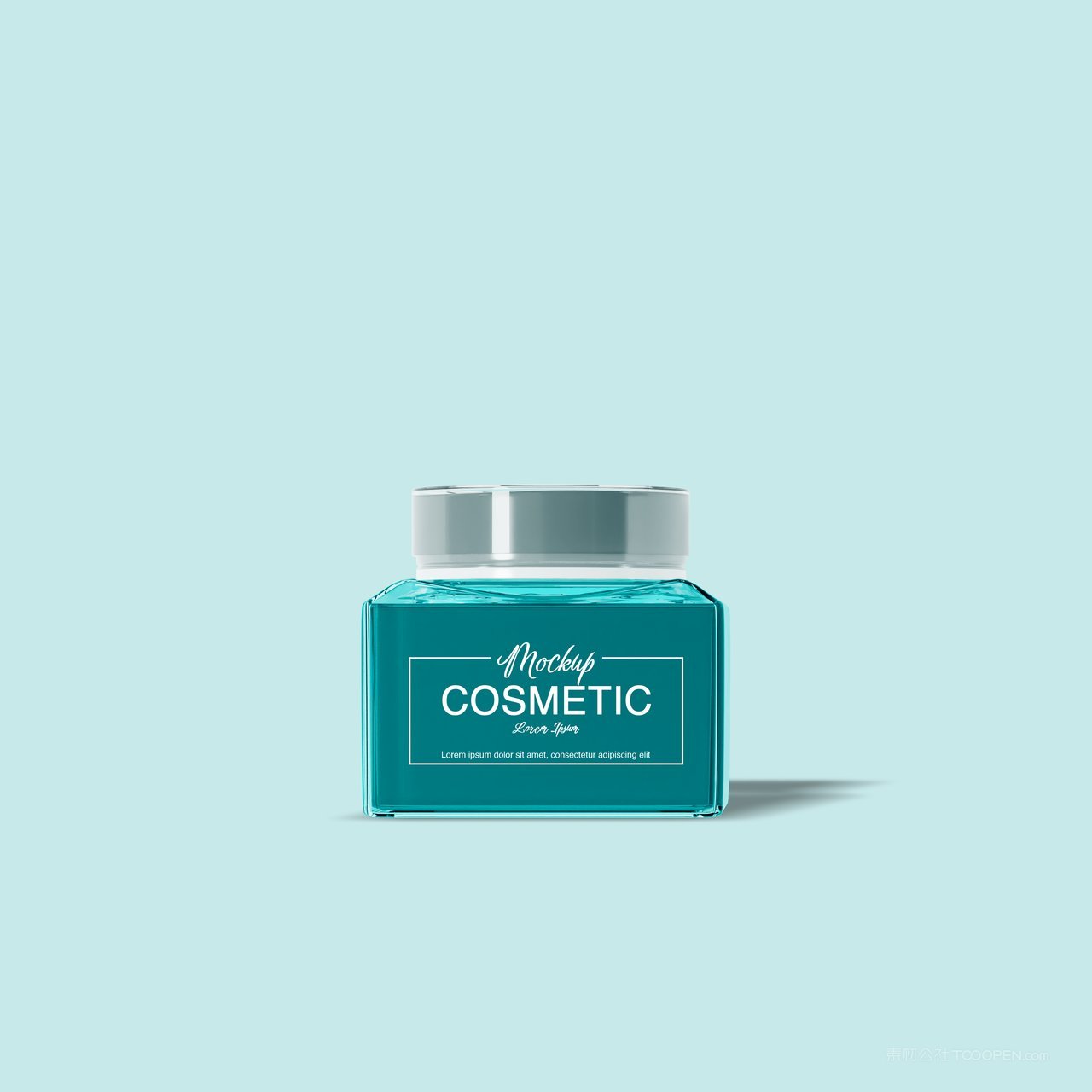 玻璃罐香水样机