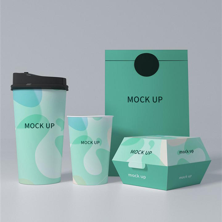 西式快餐打包样机