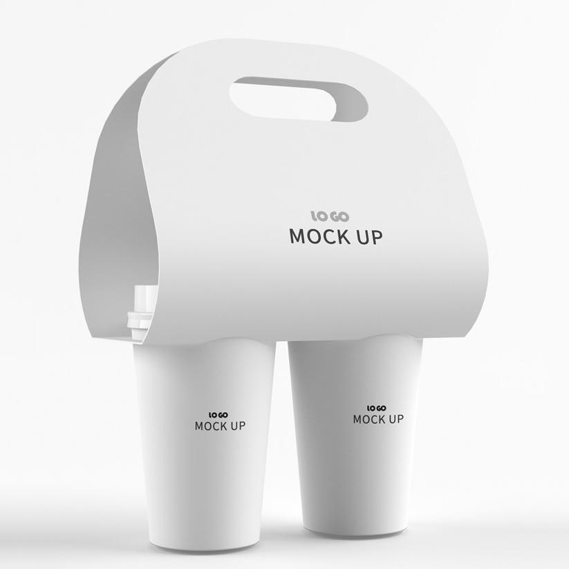 咖啡外带包装样机