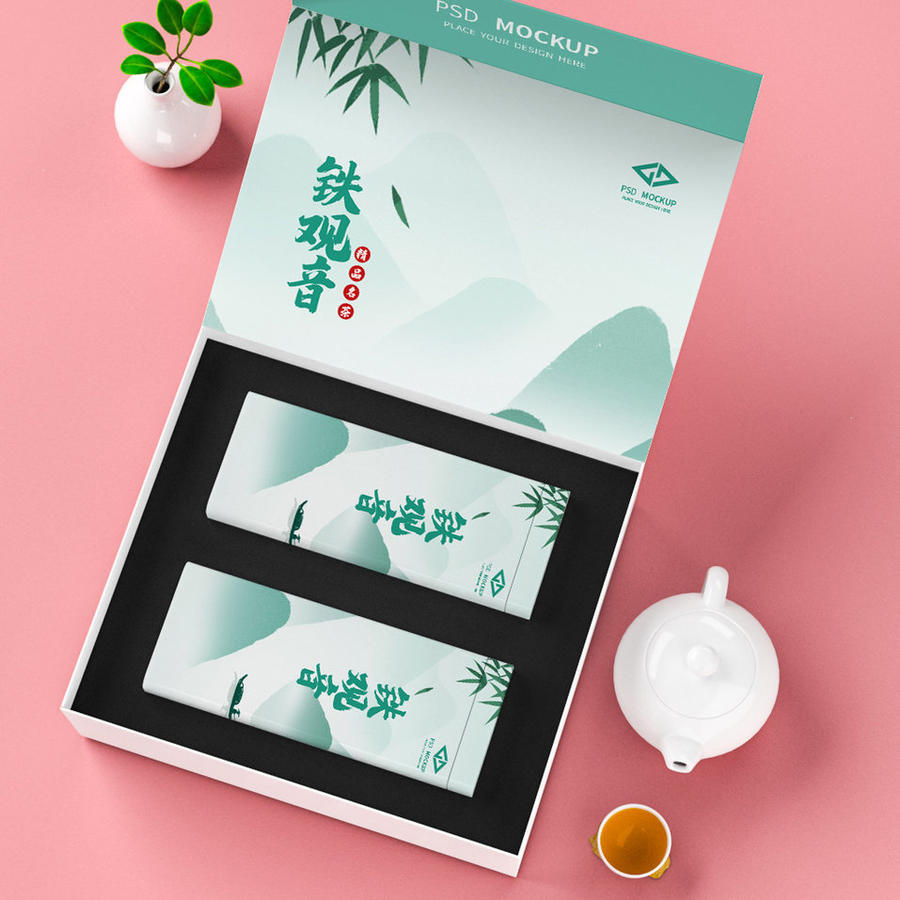 铁观音包装盒样机