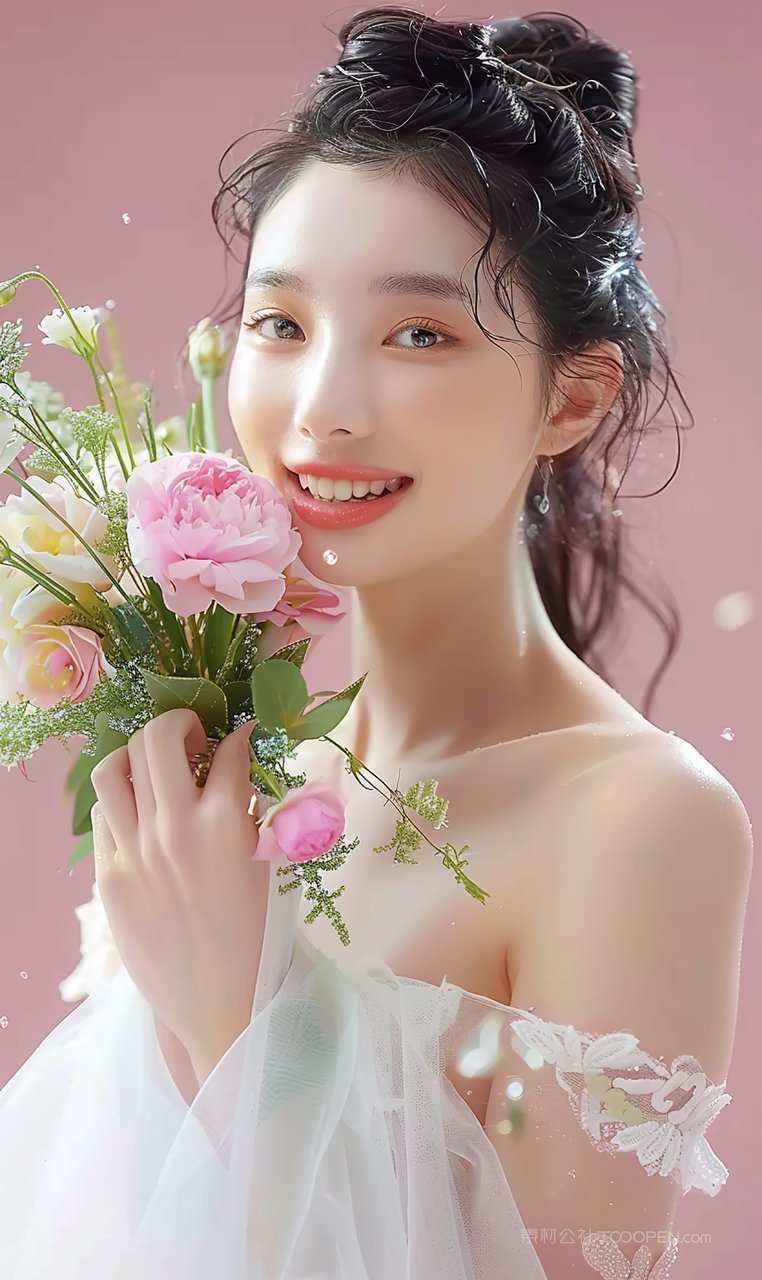 少女活力美女彩妆魅力青春时尚美容清纯优美