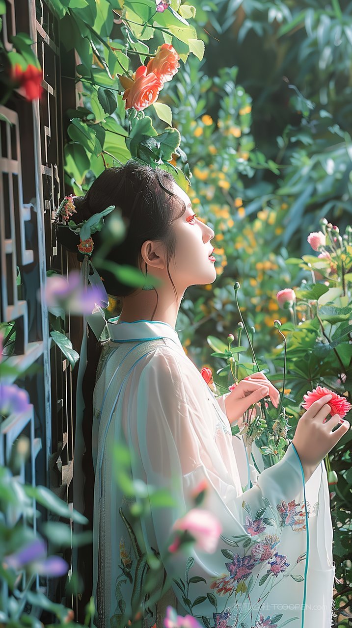 年轻少女清纯写真年轻美女