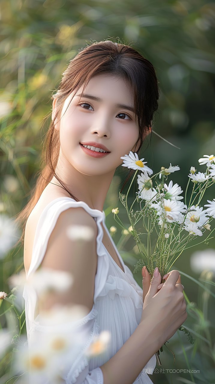 模特女性清纯写真少女美女年轻