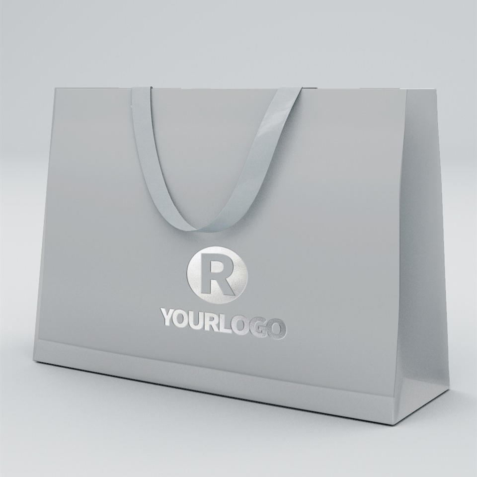 烫银手提袋包装样机