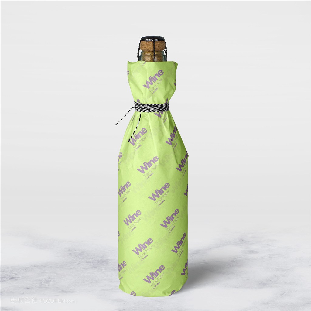 红酒包装样机