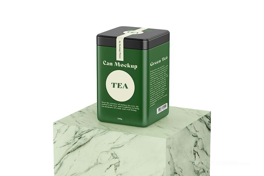 茶罐包装样机