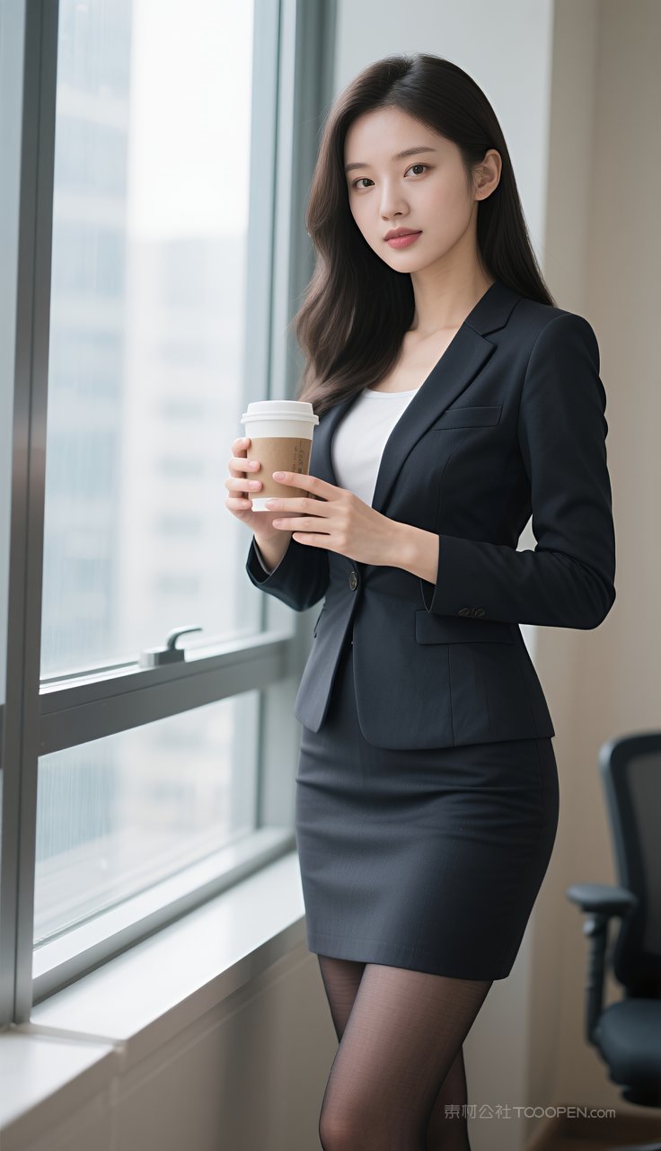 长腿丝袜美腿短裙制服模特美女少女写真