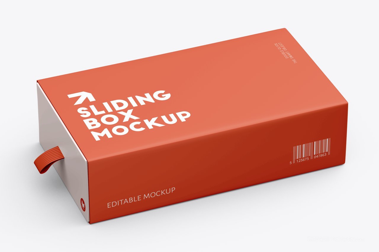 滑动盒包装样机
