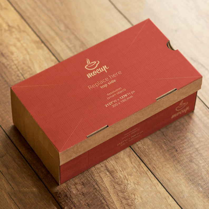 鞋盒彩盒包装样机