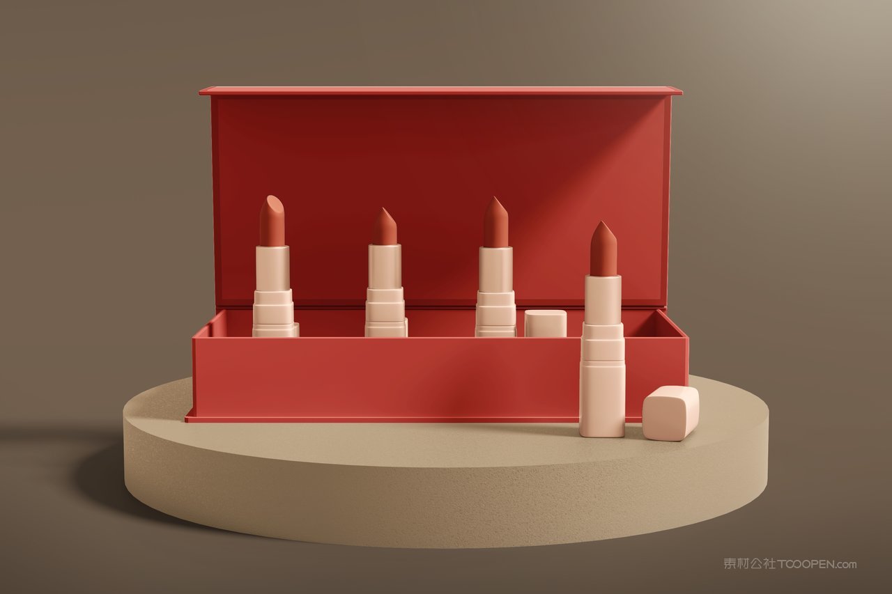 口红包装样机