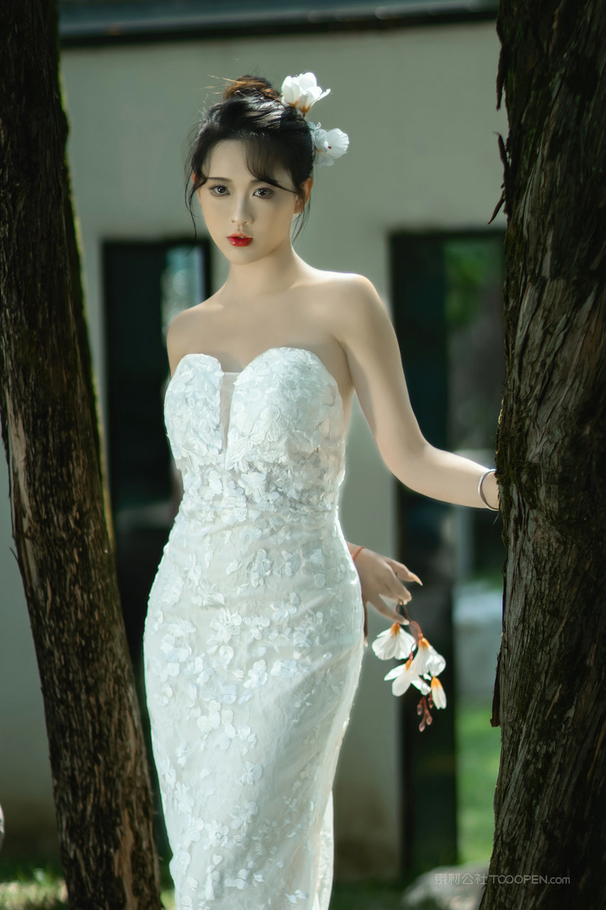 清纯美女新娘138人但人文艺术摄影图片