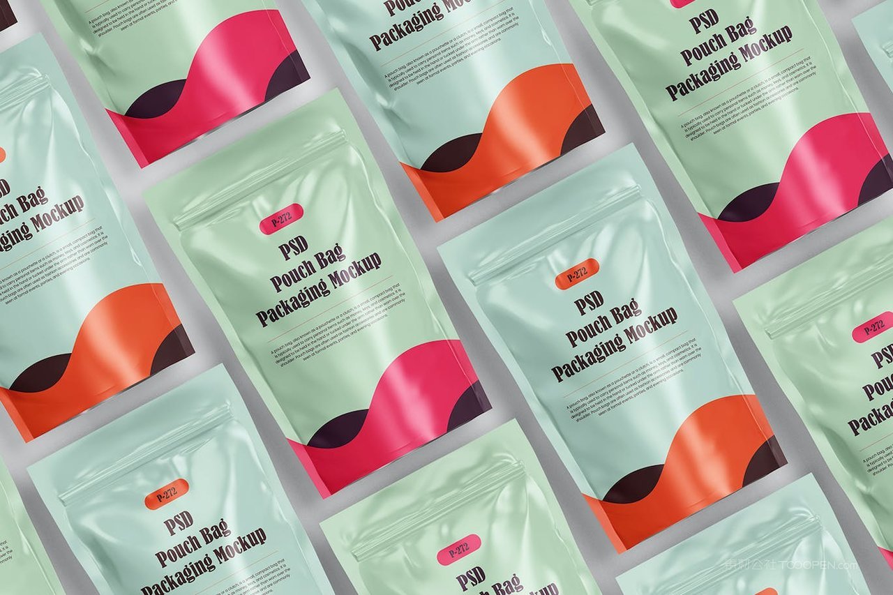 沐浴露补充袋样机