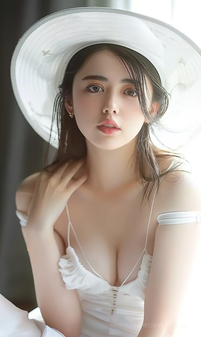 清纯时尚个性护肤女性青年美女美白