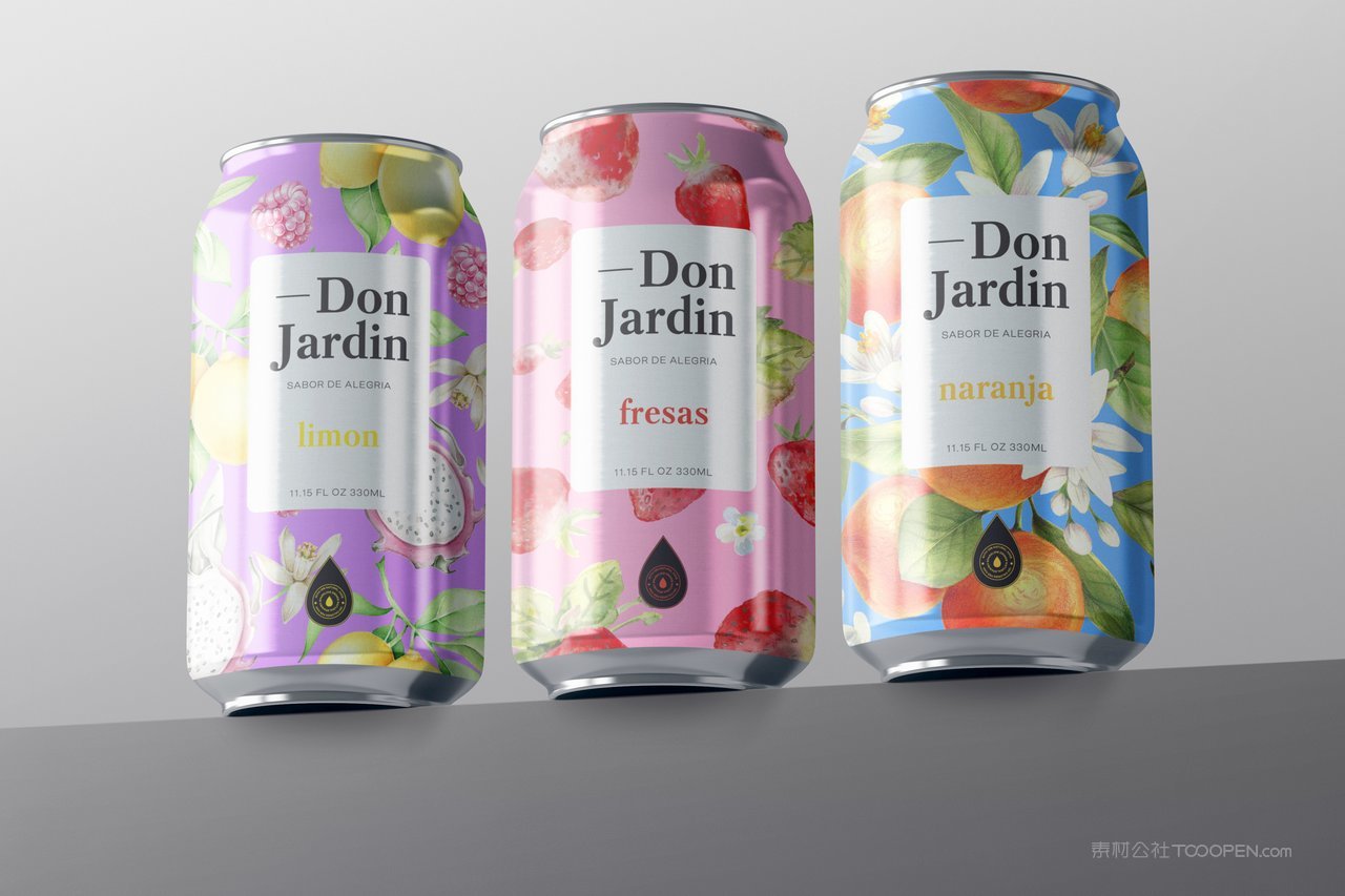 酒瓶饮料易拉罐样机