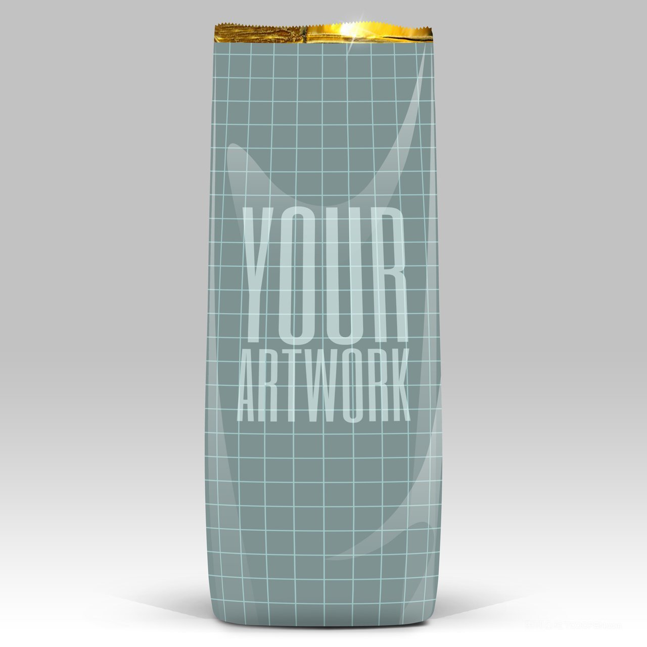 食品塑料包装样机psd