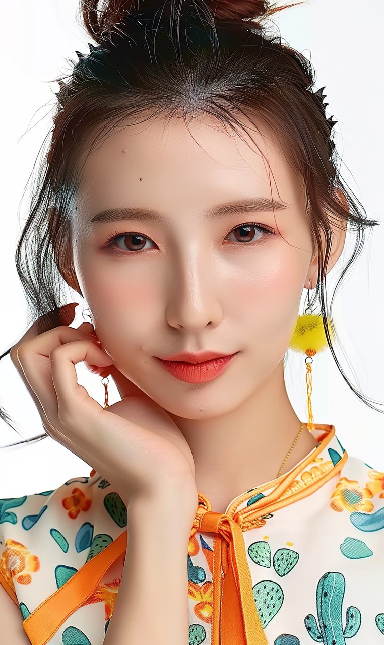 美白气质魅力女性高雅少女迷人