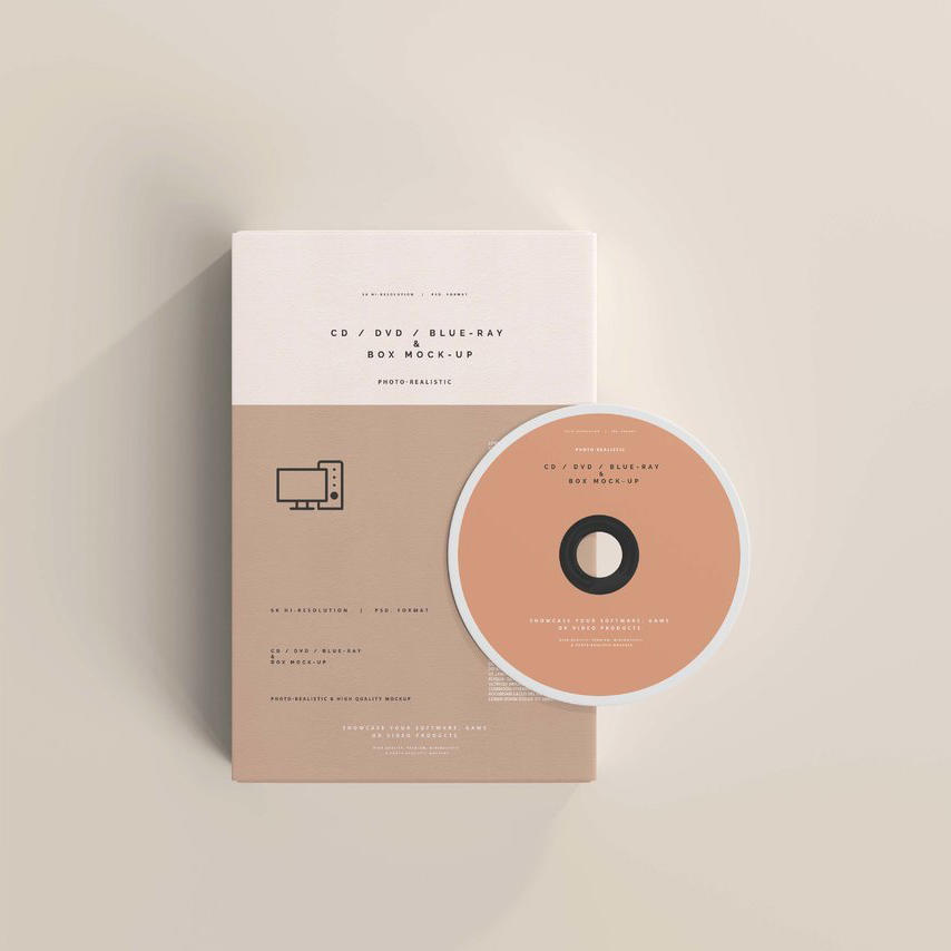 软件光蝶包装样机素材