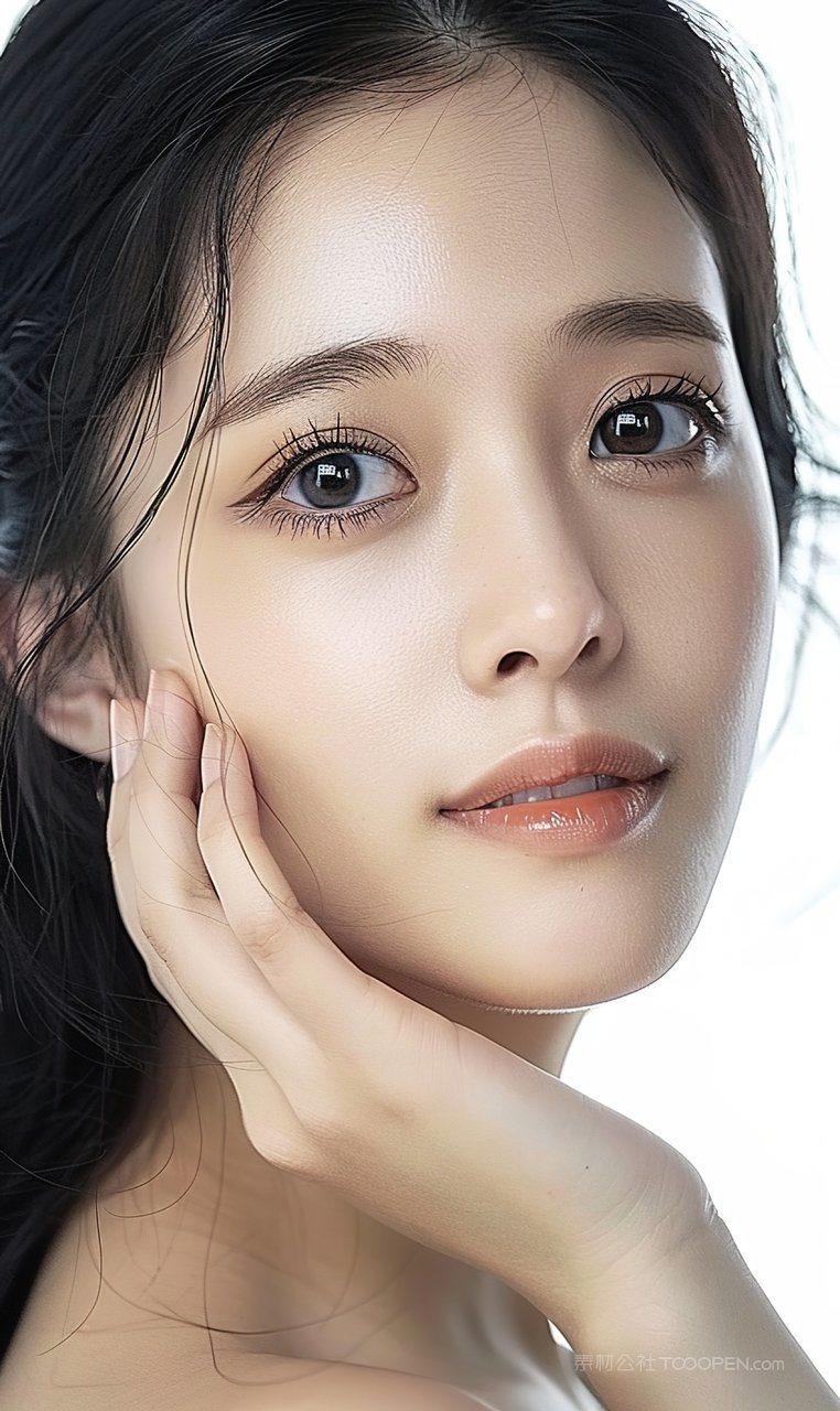 魅力美白迷人高雅气质少女女性