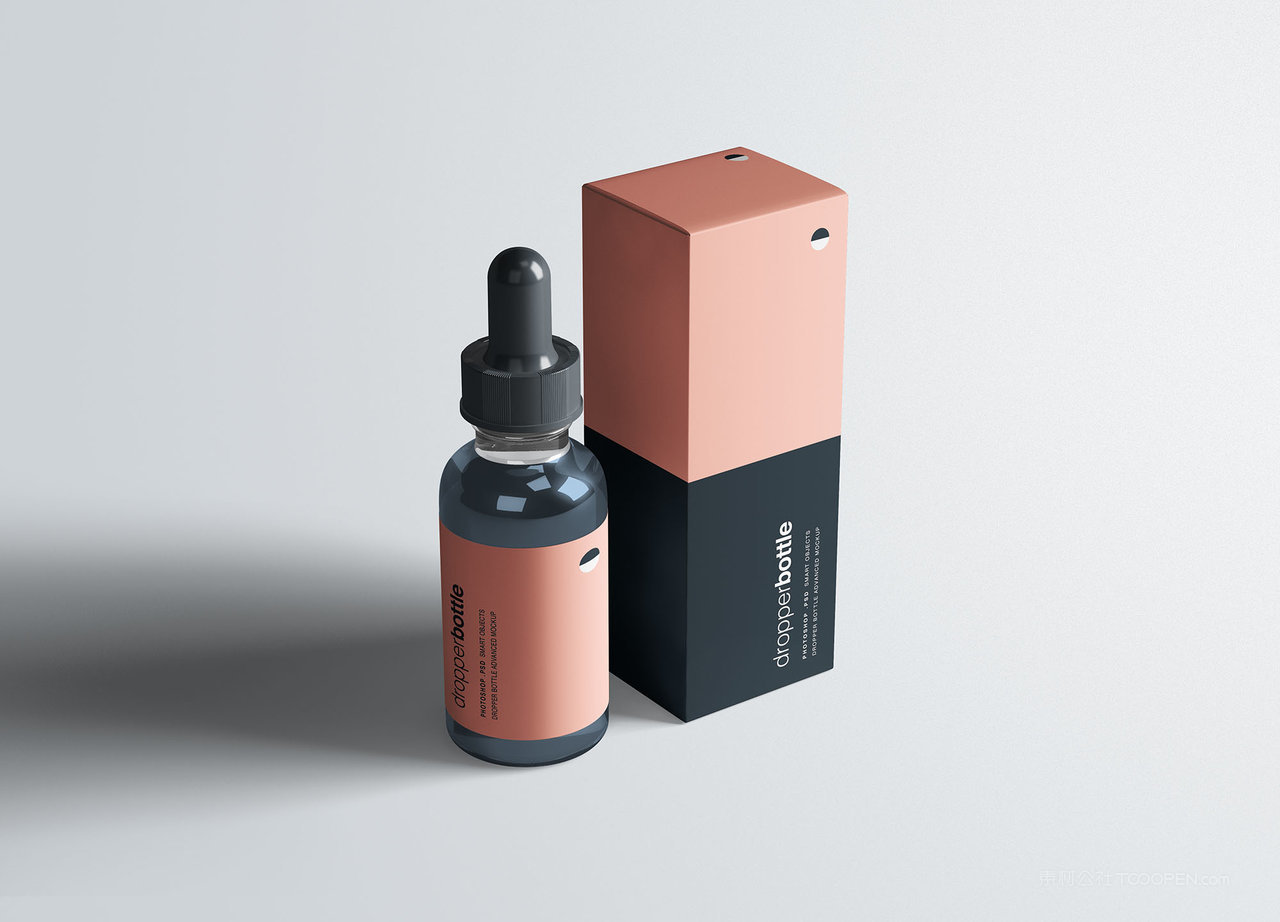 滴管瓶包装样机