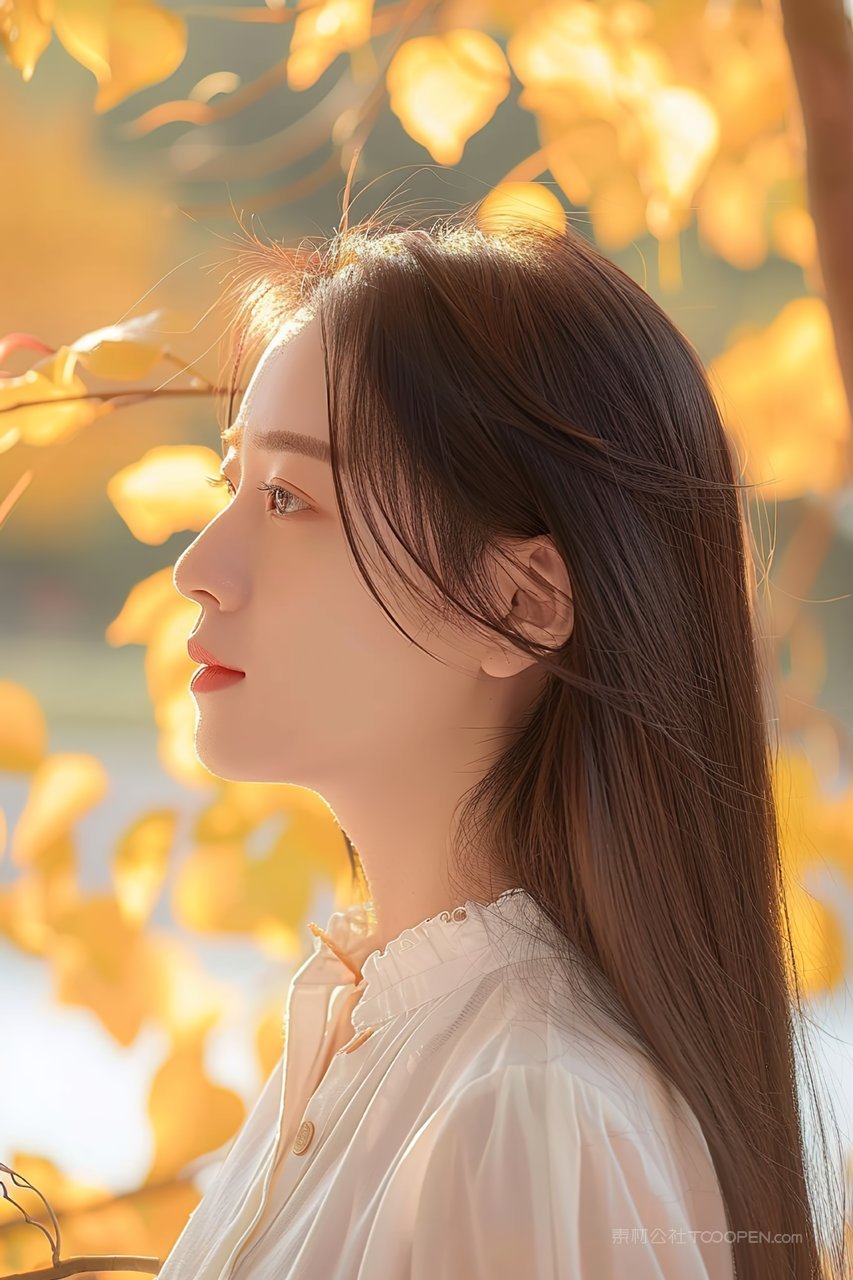 美女魅力女性清纯时尚优美年轻青春