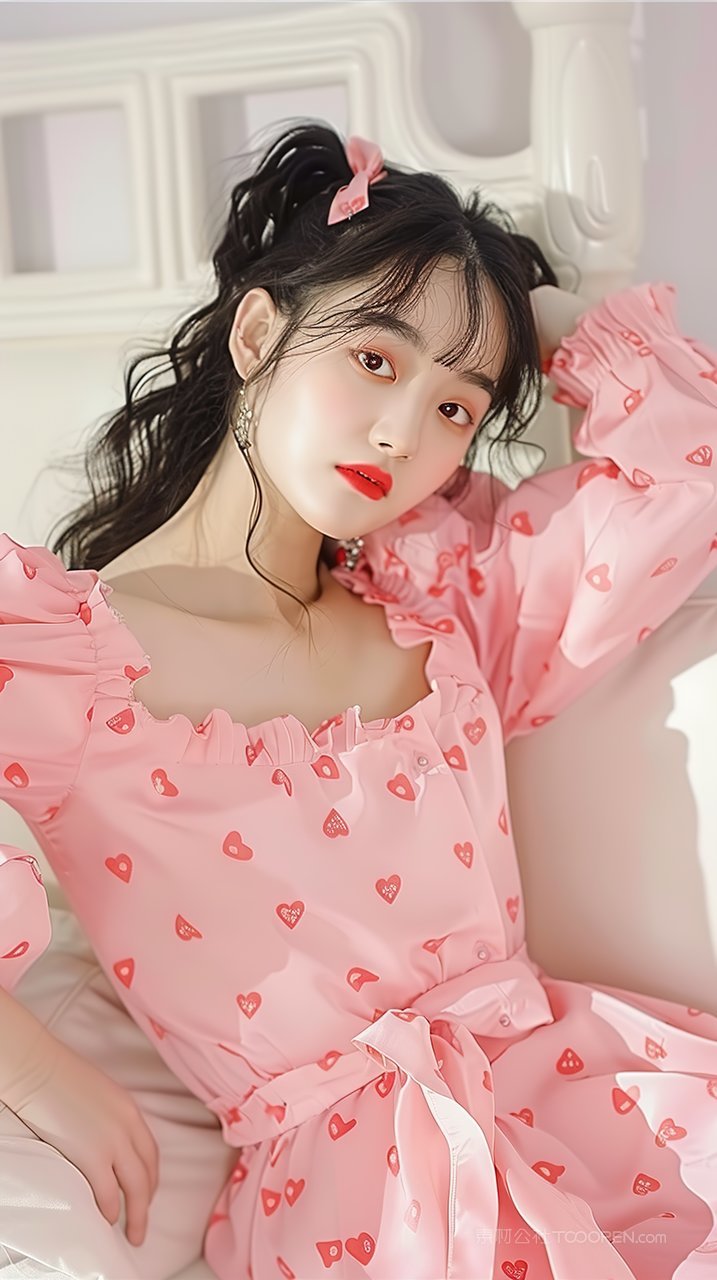 年轻清纯少女写真模特女性美女