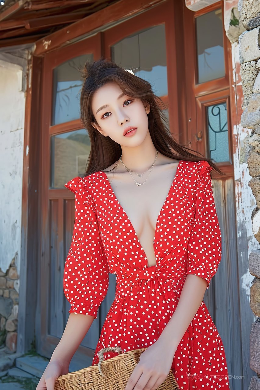 服装装扮少女年轻活力美女美妆女性潮流摄影时尚优美