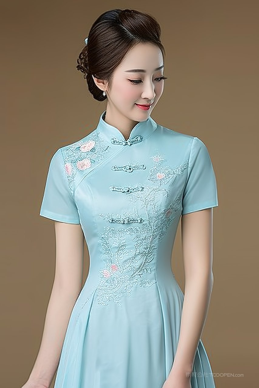 服装摄影年轻美白气质长发模特美女时尚魅力