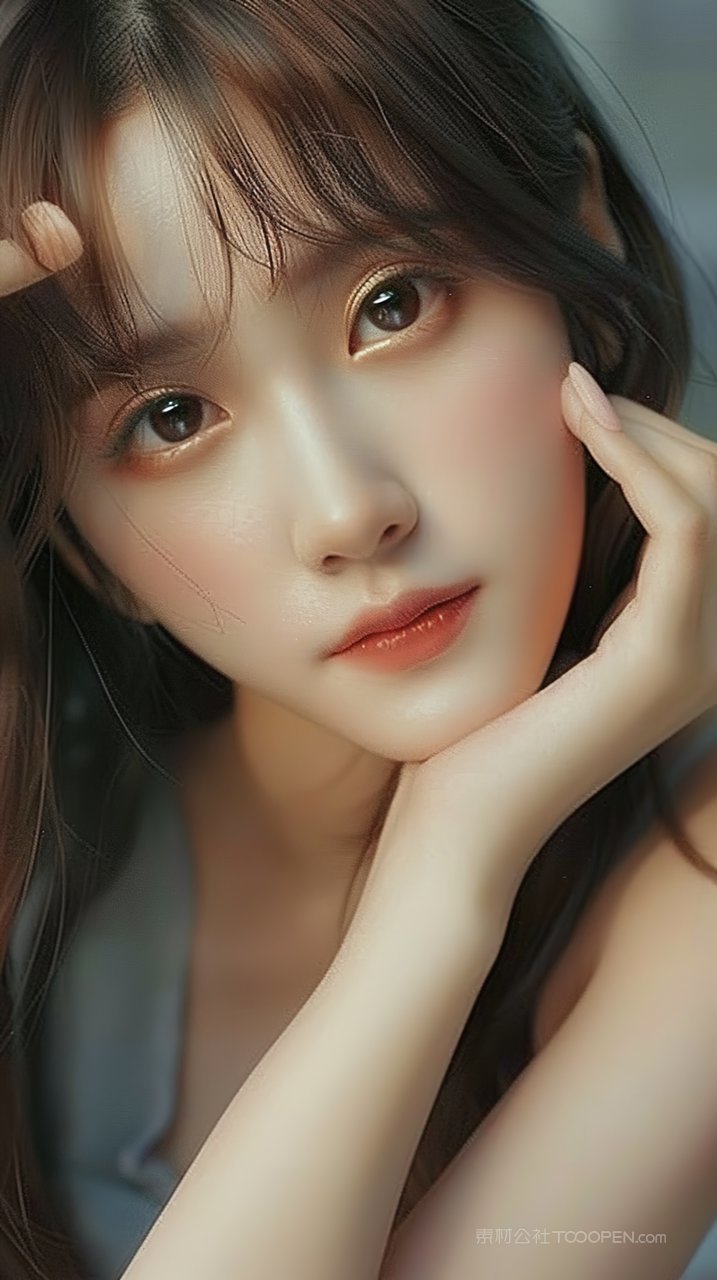 模特少女清纯女性年轻美女写真