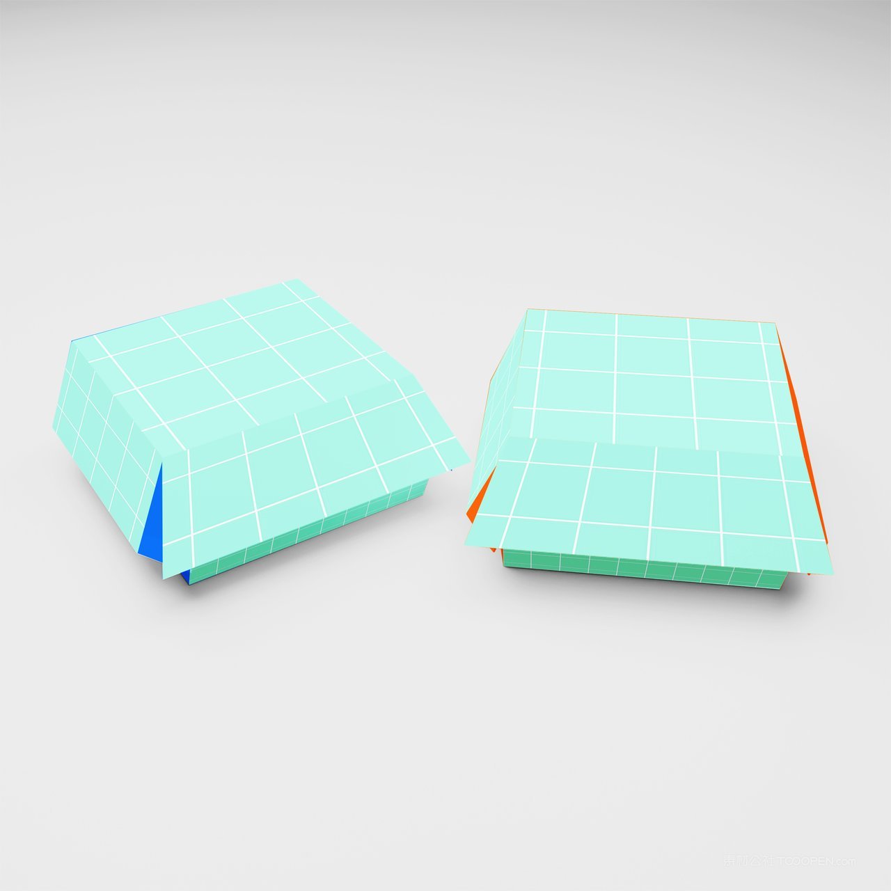 快餐盒包装样机