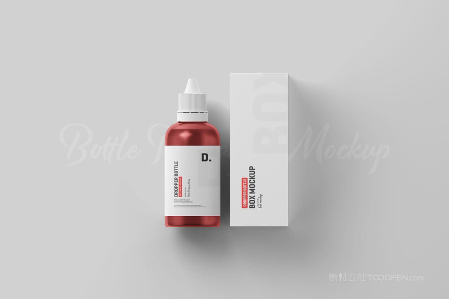 滴管瓶包装样机