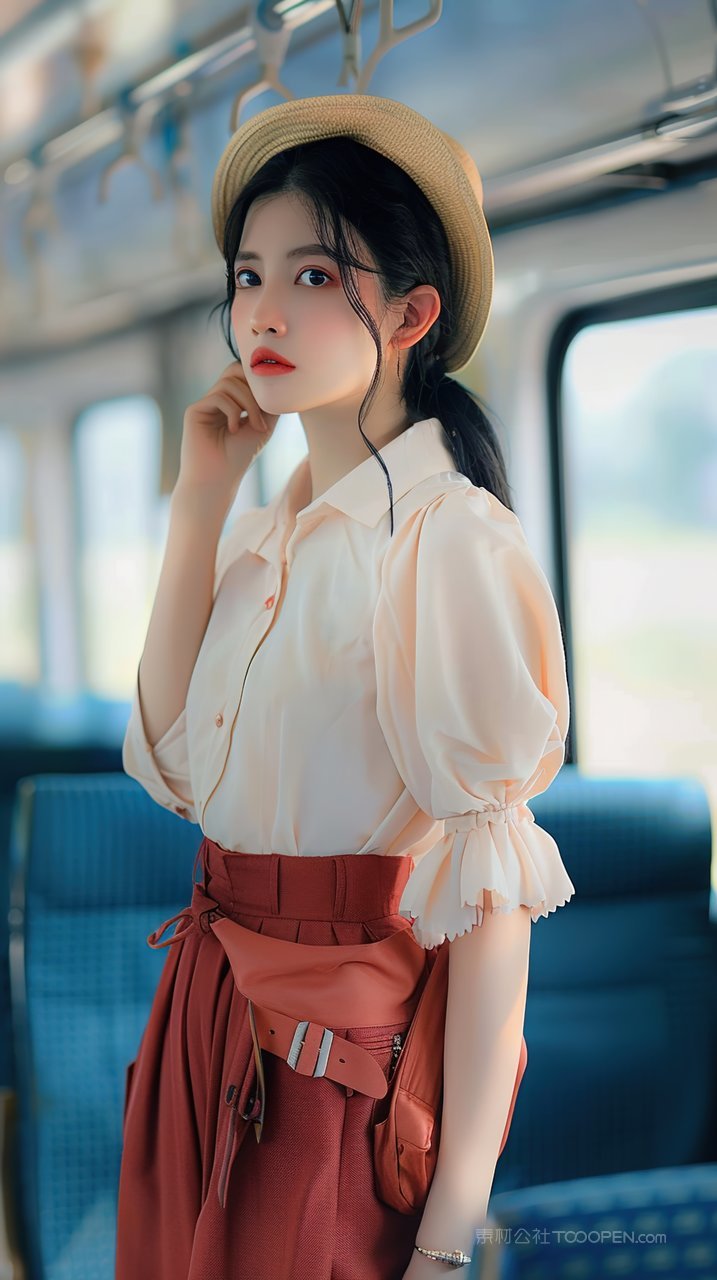 写真美女少女年轻模特年轻清纯