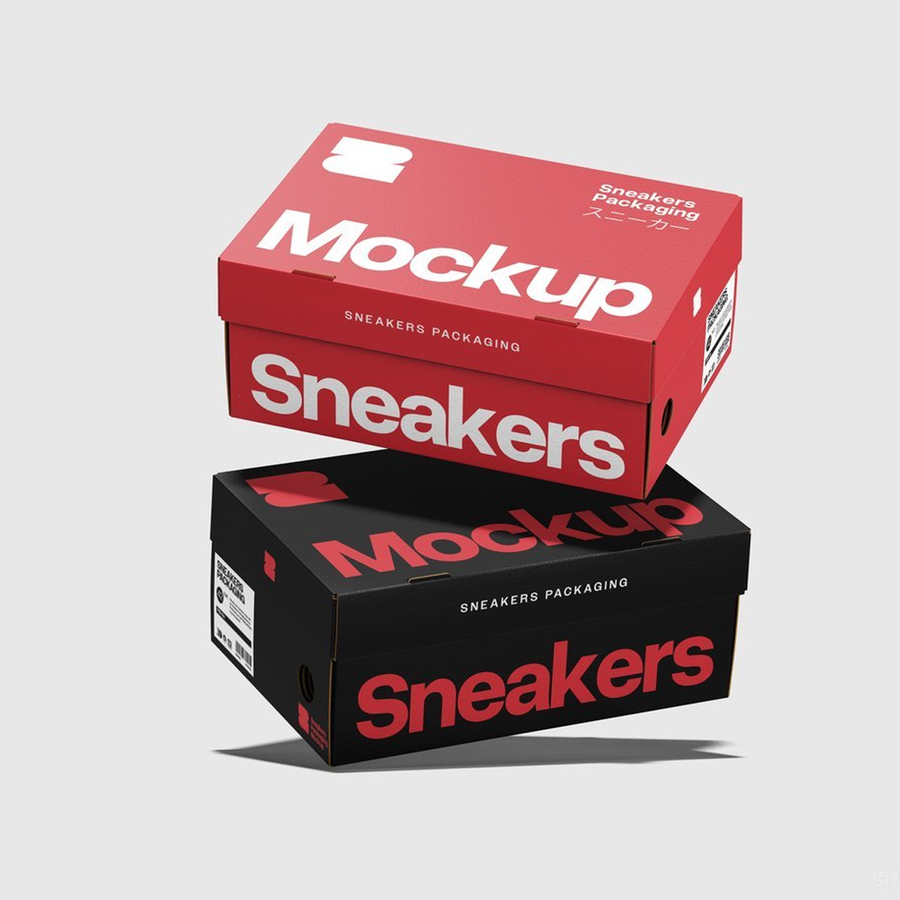 鞋盒包装样机
