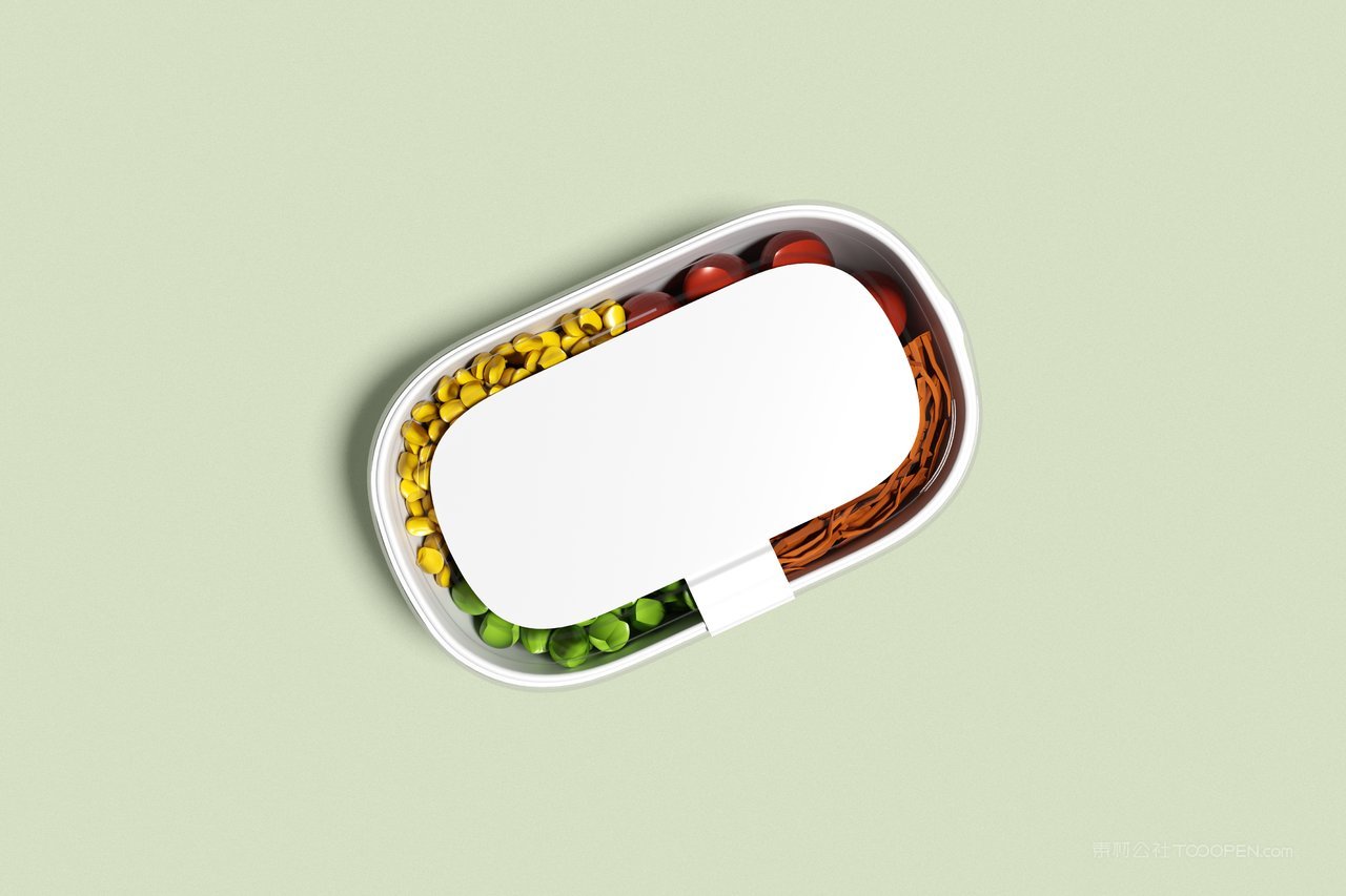 饭盒食品容器样机