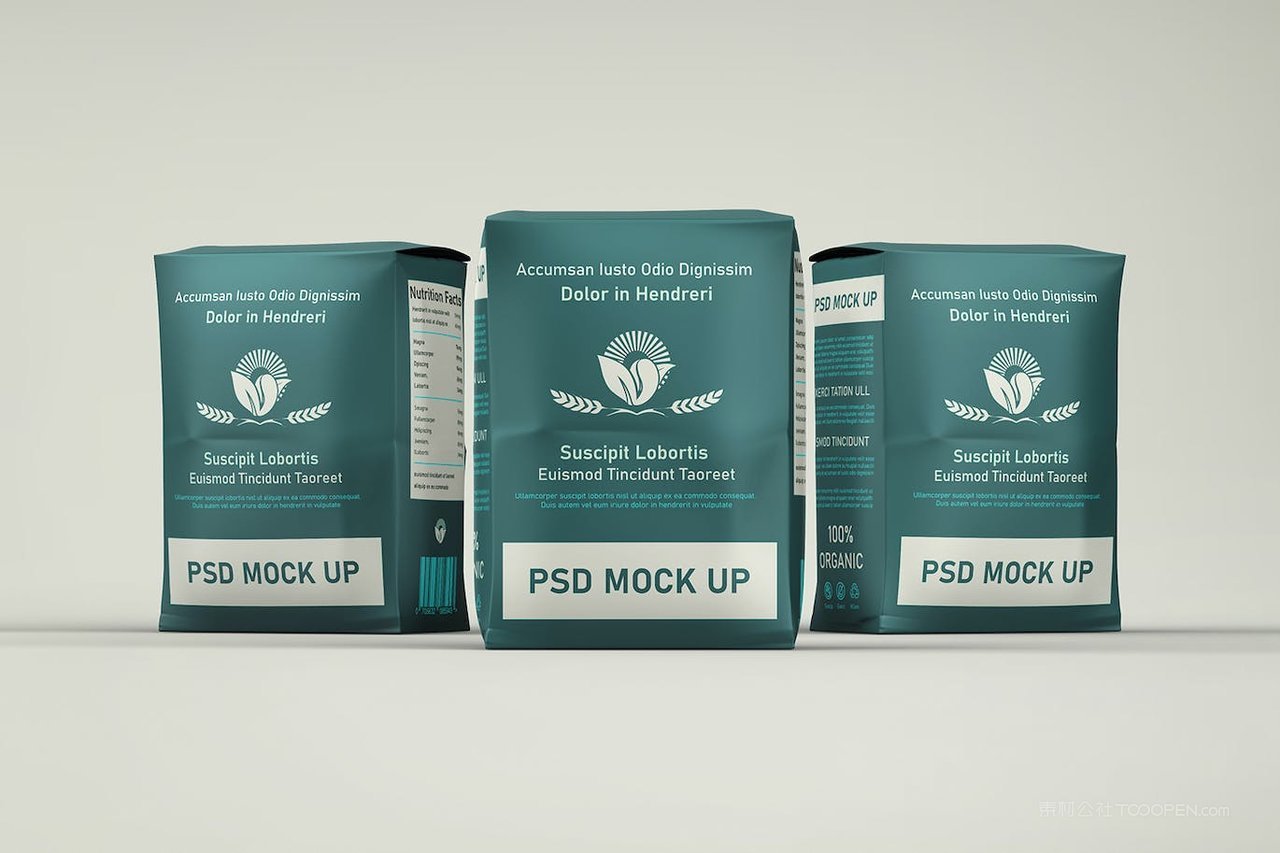 面粉袋包装样机